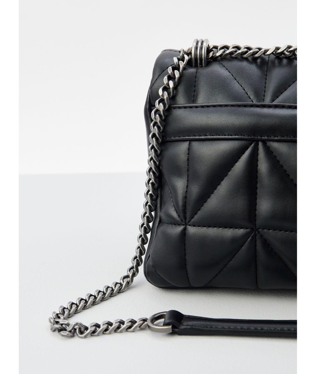 HUGO BOSS Черная сумка через плечо из искусственной кожи, фото 3