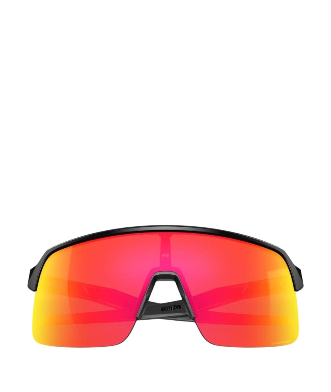 OAKLEY Черные пластиковые солнцезащитные очки, фото 1