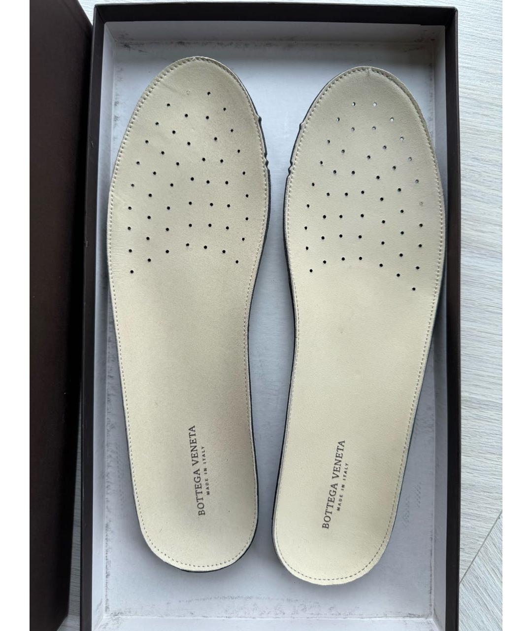 BOTTEGA VENETA Зеленые бархатные эспадрильи, фото 3