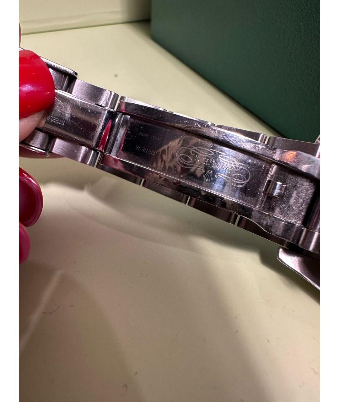 ROLEX Серебряные часы, фото 5
