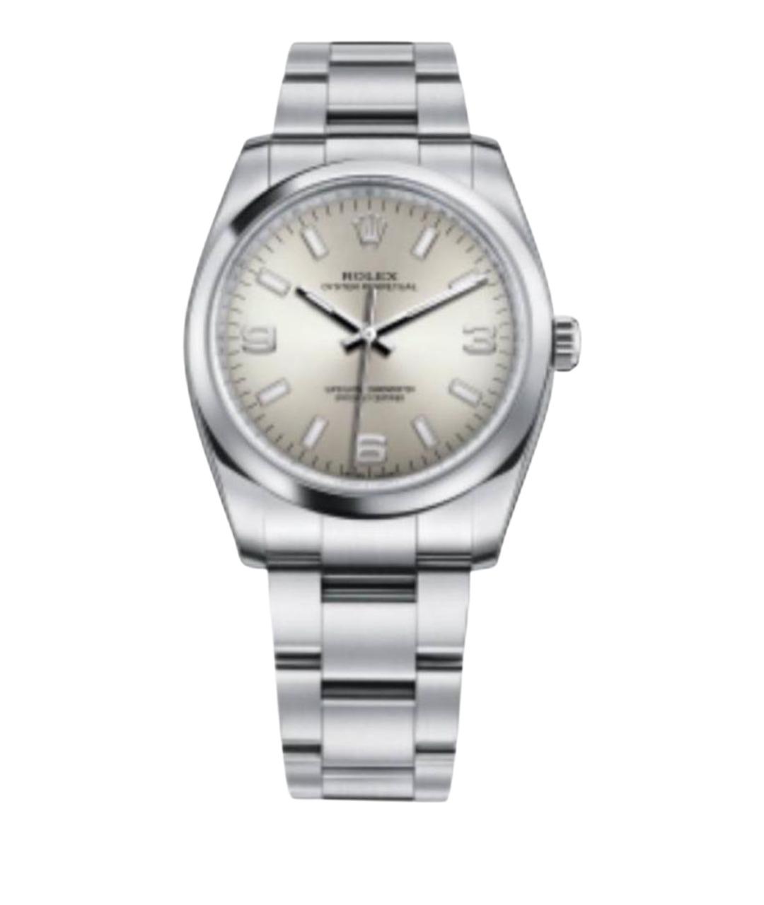 ROLEX Серебряные часы, фото 1