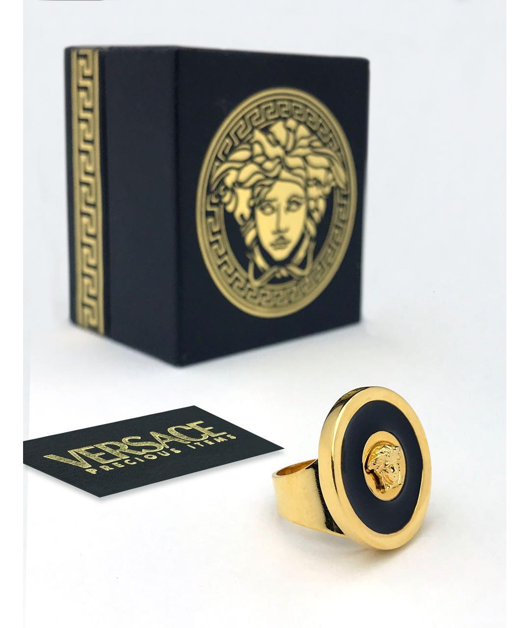 VERSACE Золотое кольцо, фото 2