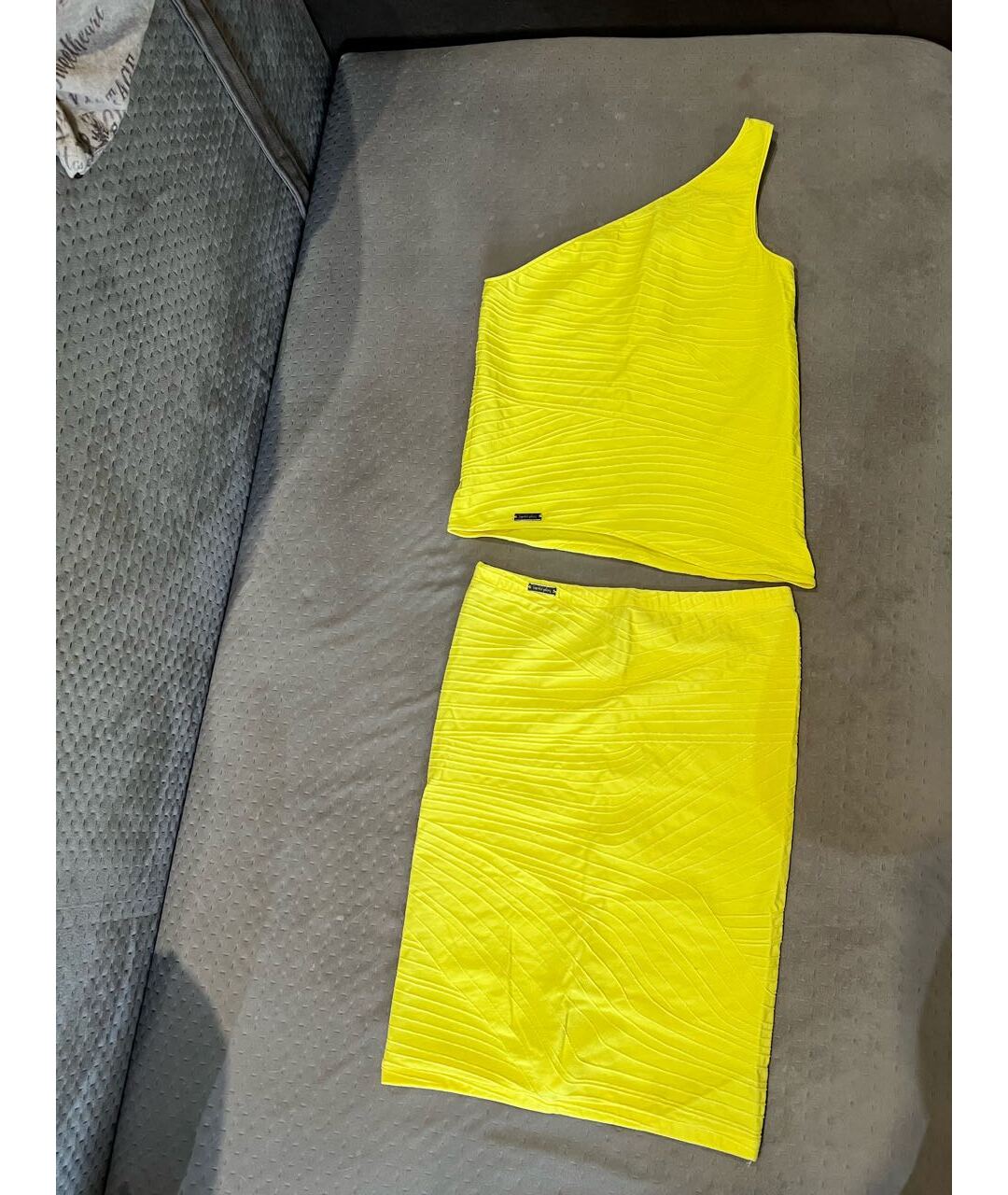 WOLFORD Желтый полиамидовый костюм с брюками, фото 8