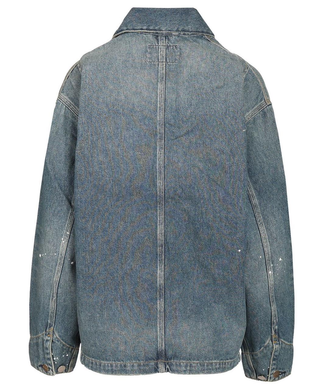CARHARTT WIP Синяя хлопковая куртка, фото 2