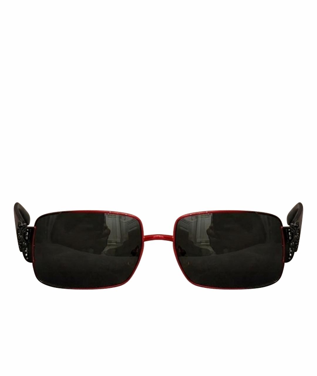 VERSACE Черные солнцезащитные очки, фото 1