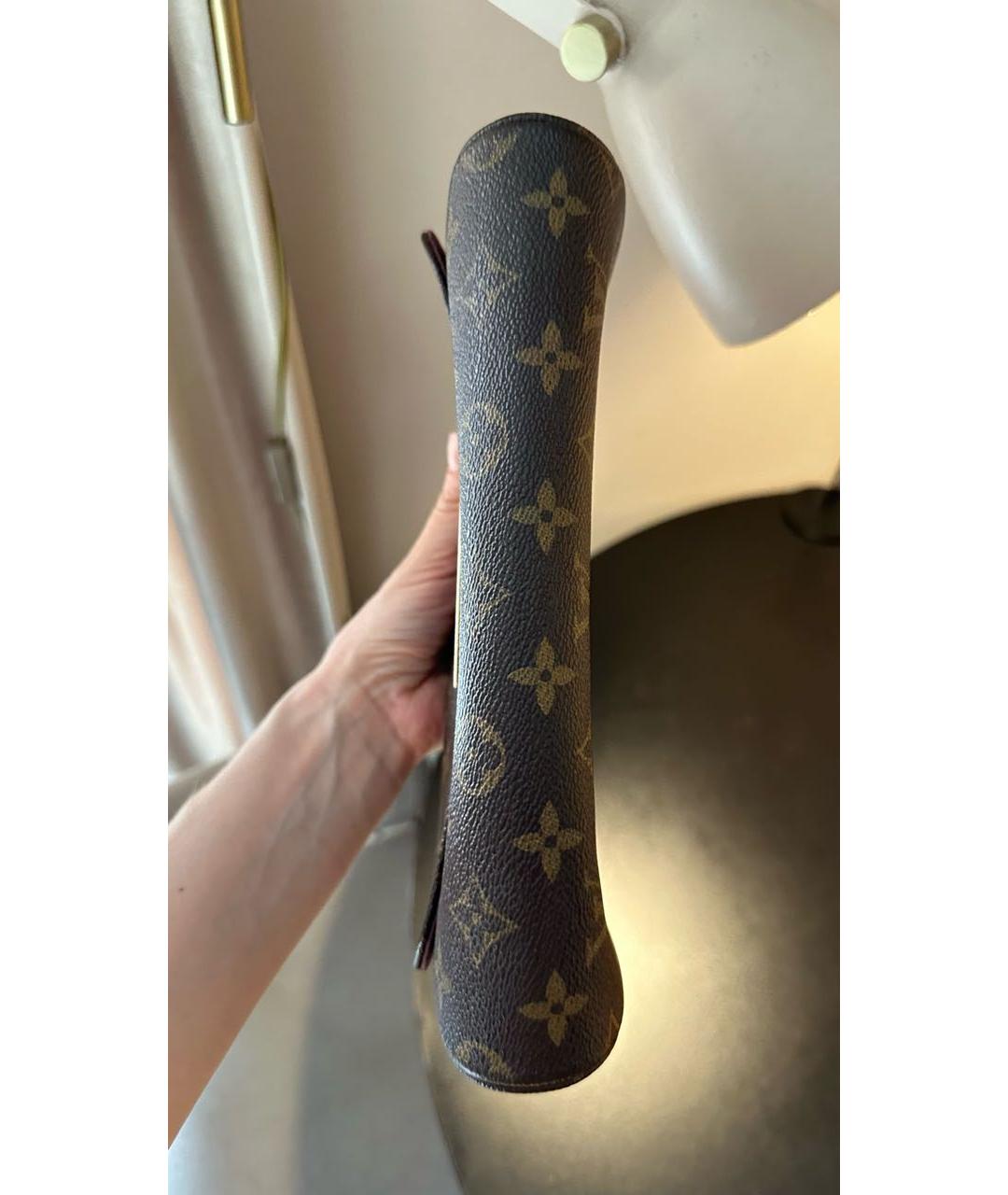 LOUIS VUITTON Коричневая сумка через плечо, фото 5