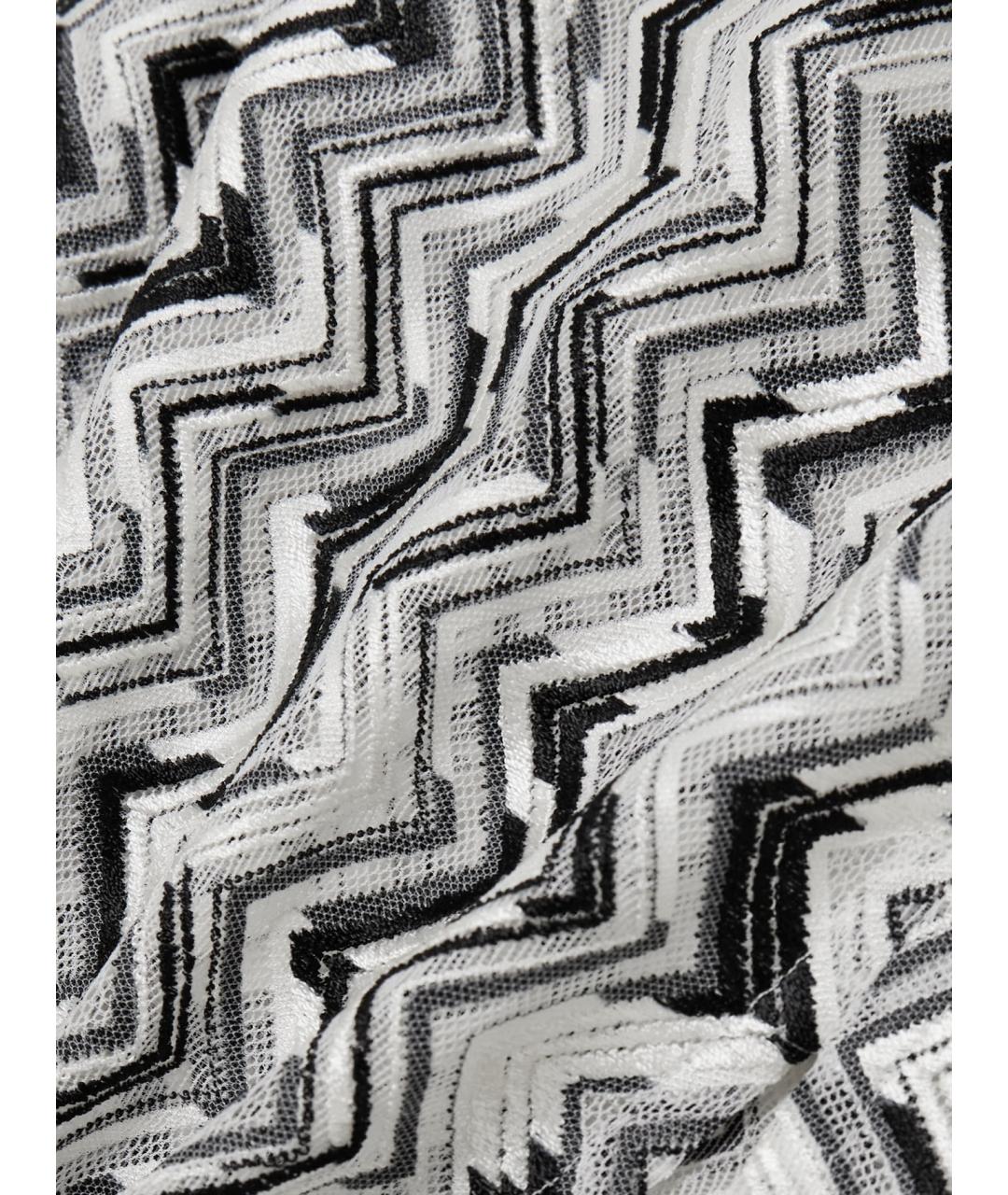 MISSONI Белое вискозное повседневное платье, фото 4