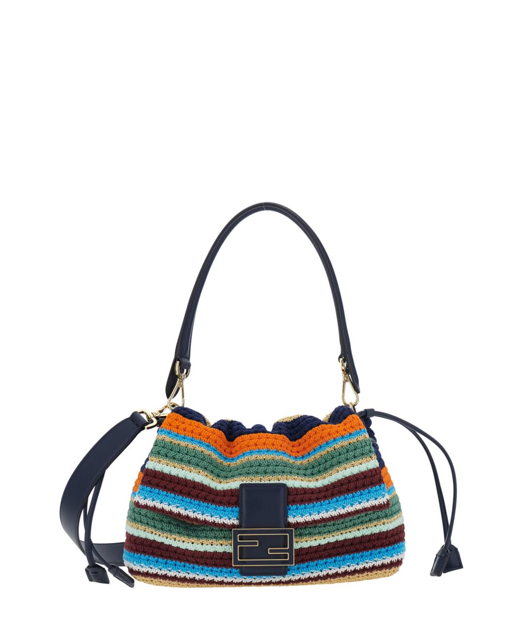 FENDI Мульти хлопковая сумка через плечо, фото 1