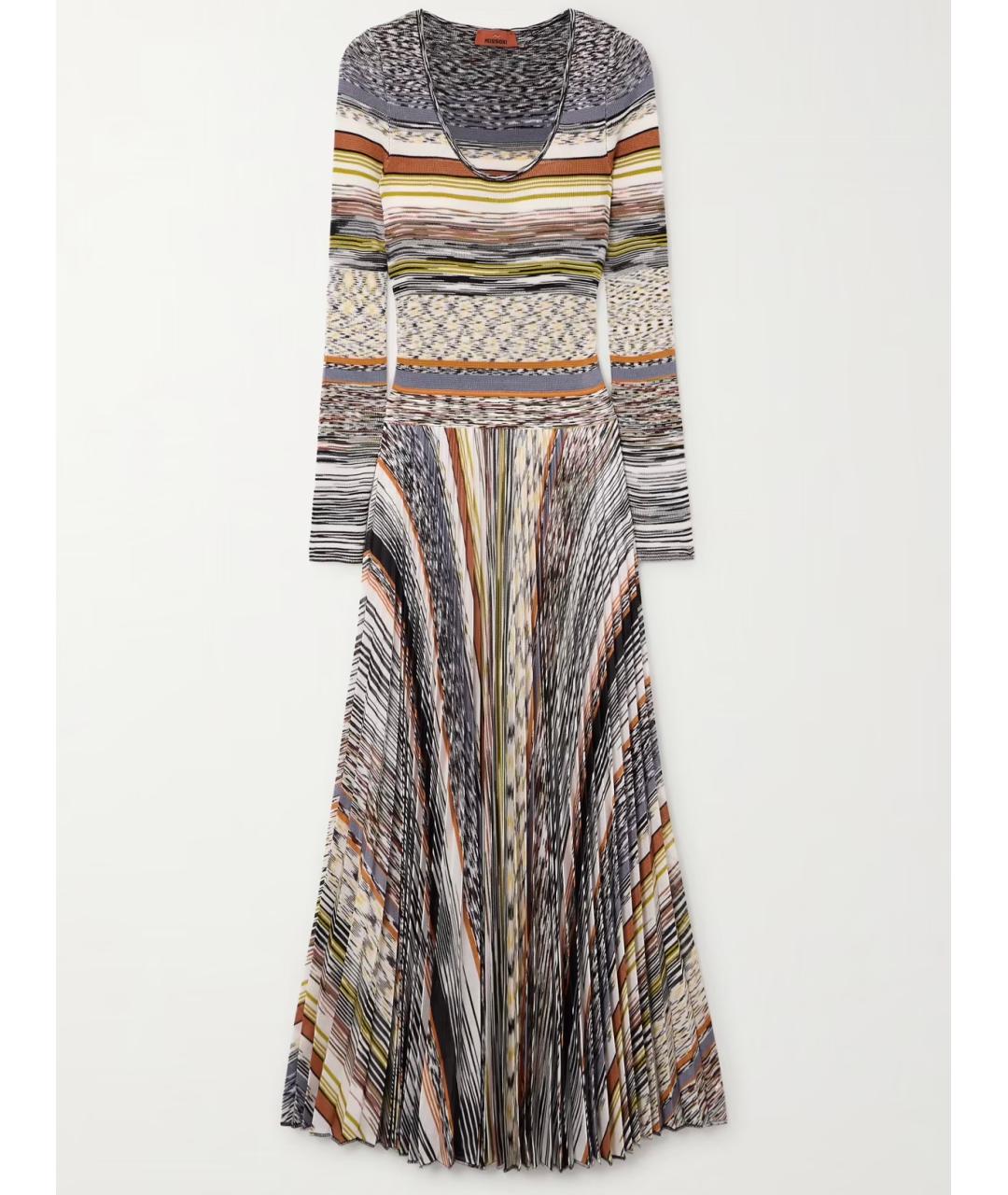 MISSONI Мульти коктейльное платье, фото 4