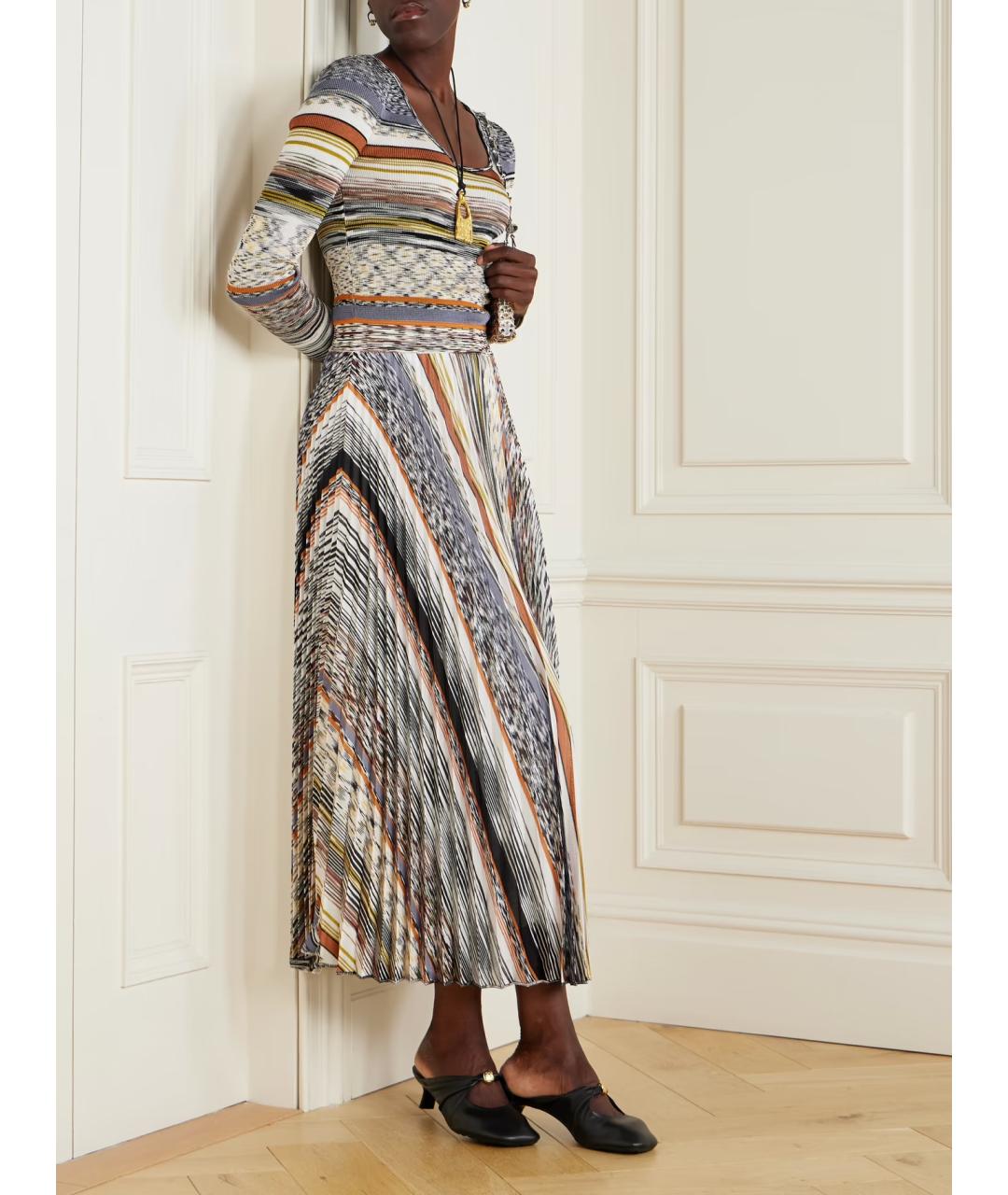 MISSONI Мульти коктейльное платье, фото 2