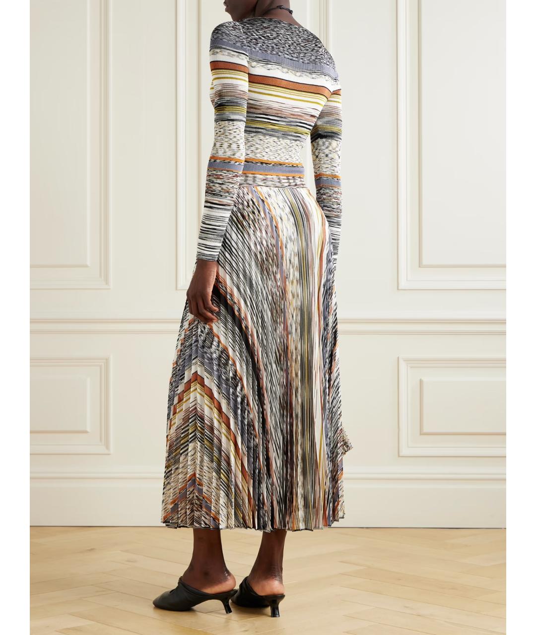 MISSONI Мульти коктейльное платье, фото 3