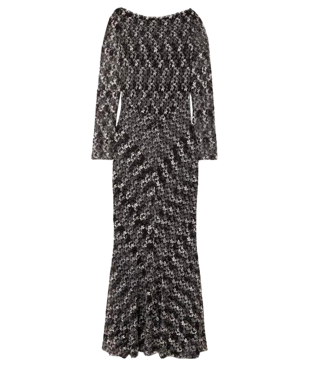 MISSONI Черное вискозное коктейльное платье, фото 1