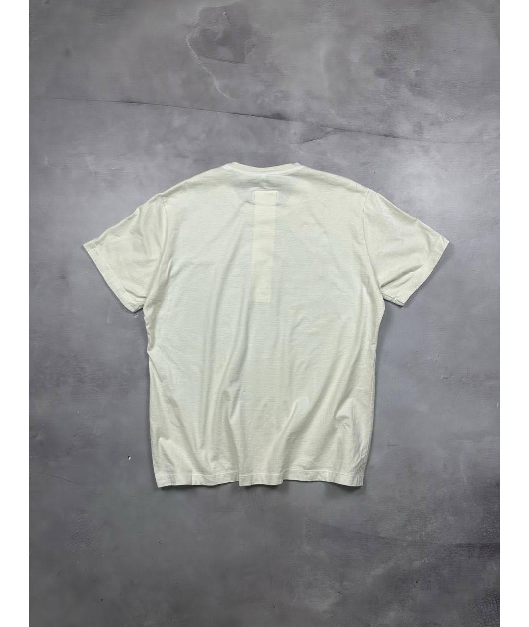 DOUBLET Белая хлопковая футболка, фото 3