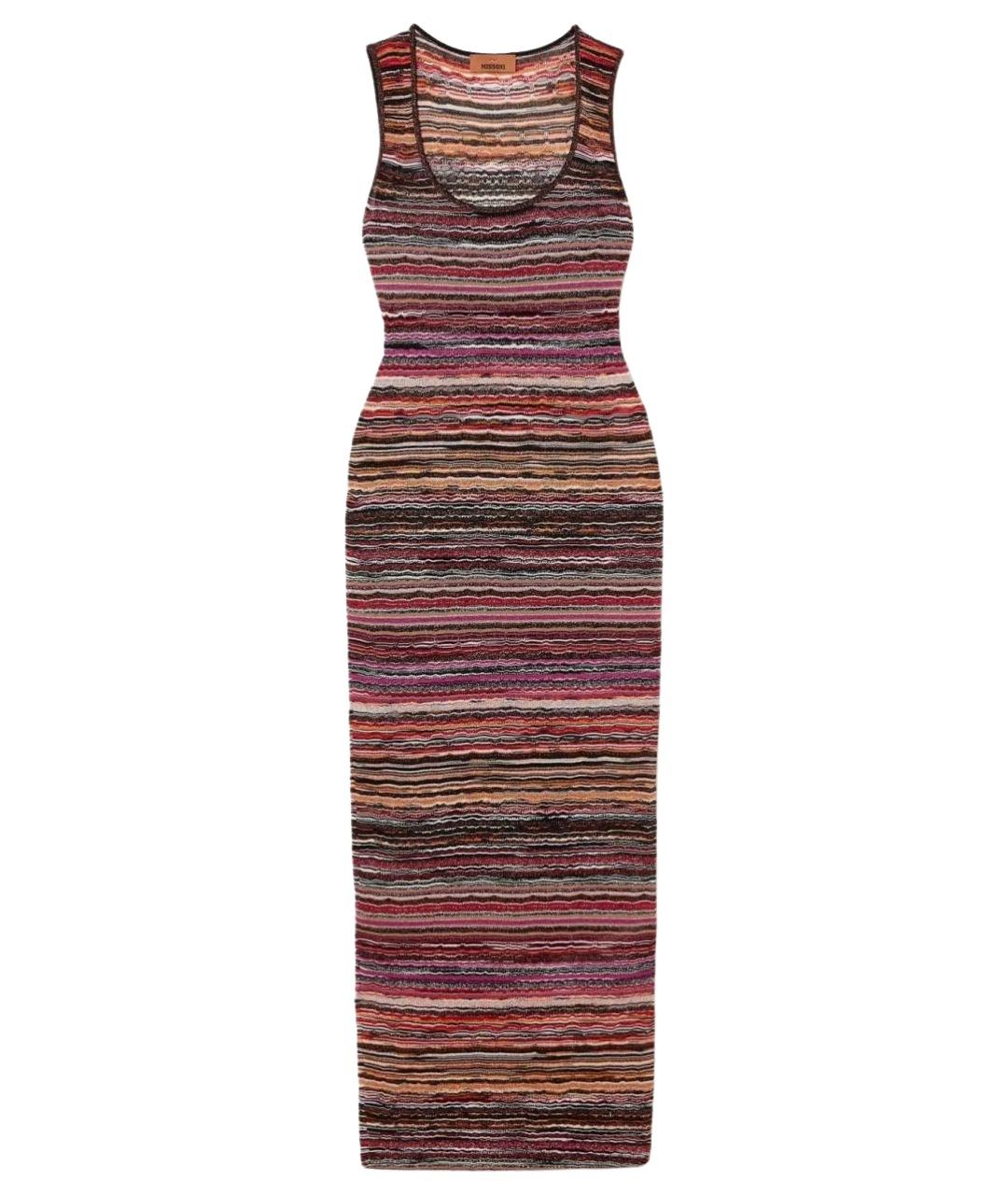 MISSONI Мульти вискозное повседневное платье, фото 1