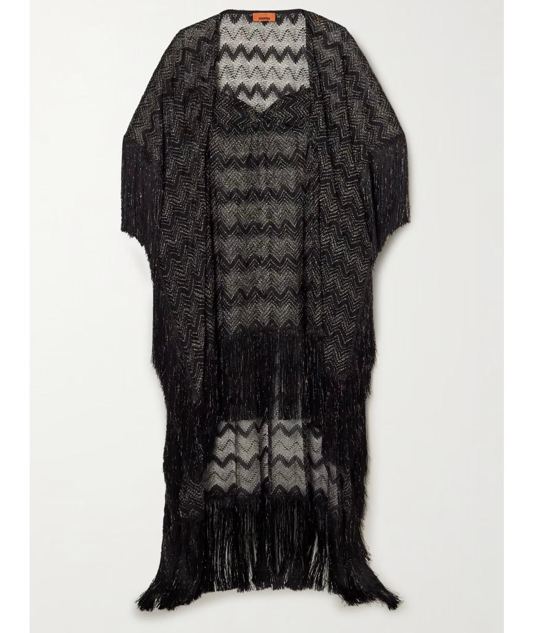 MISSONI Черная вискозная туника, фото 4
