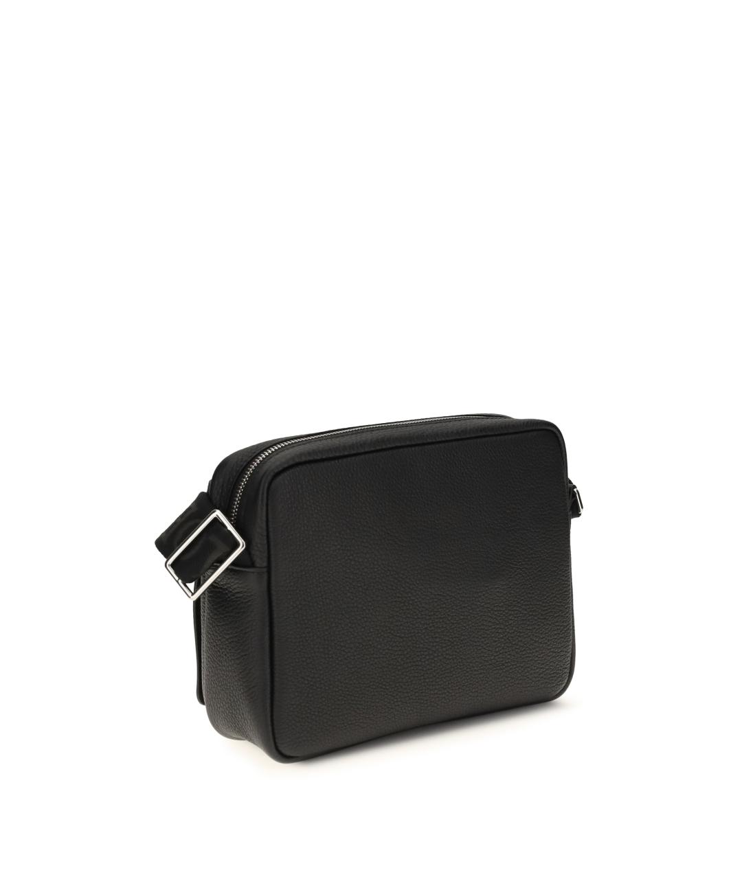 LOEWE Черная кожаная сумка на плечо, фото 3
