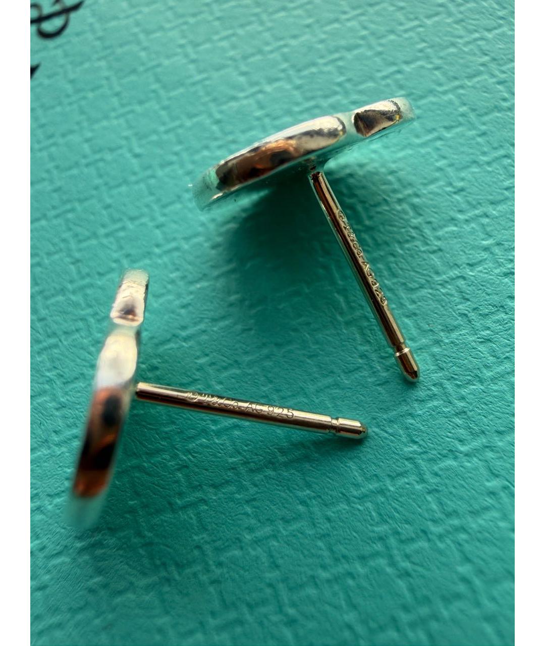 TIFFANY&CO Серебряные серебряные серьги, фото 6