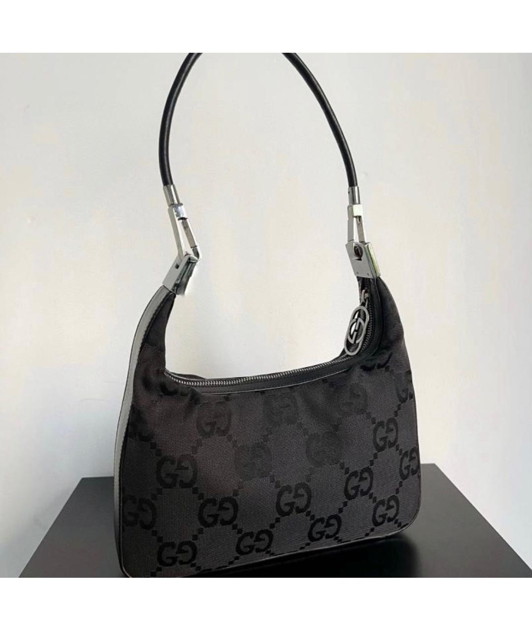 GUCCI Черная сумка через плечо, фото 9