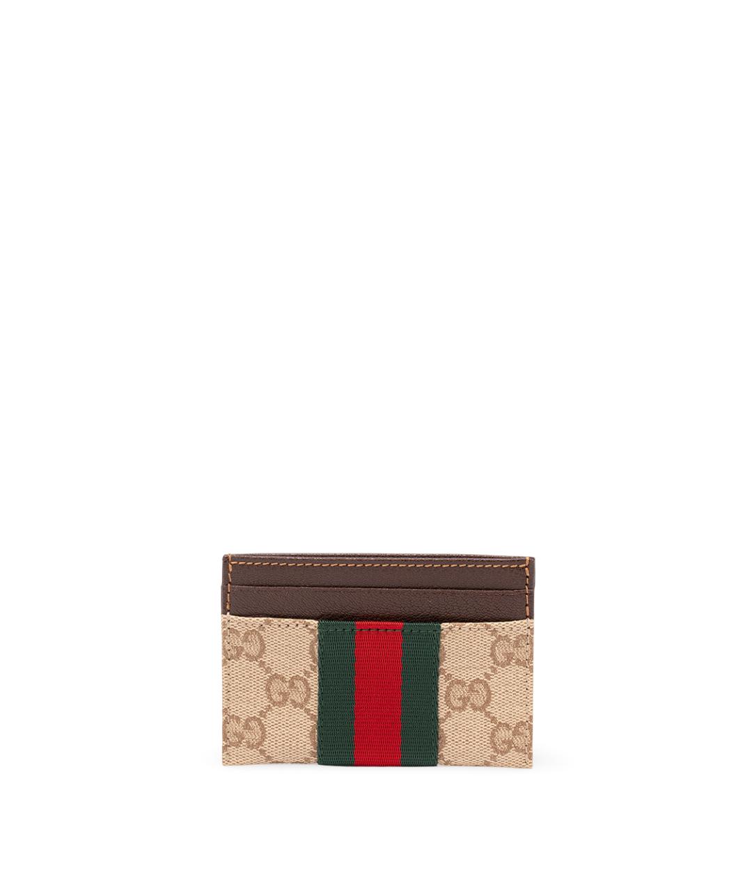 GUCCI Бежевый кардхолдер, фото 1