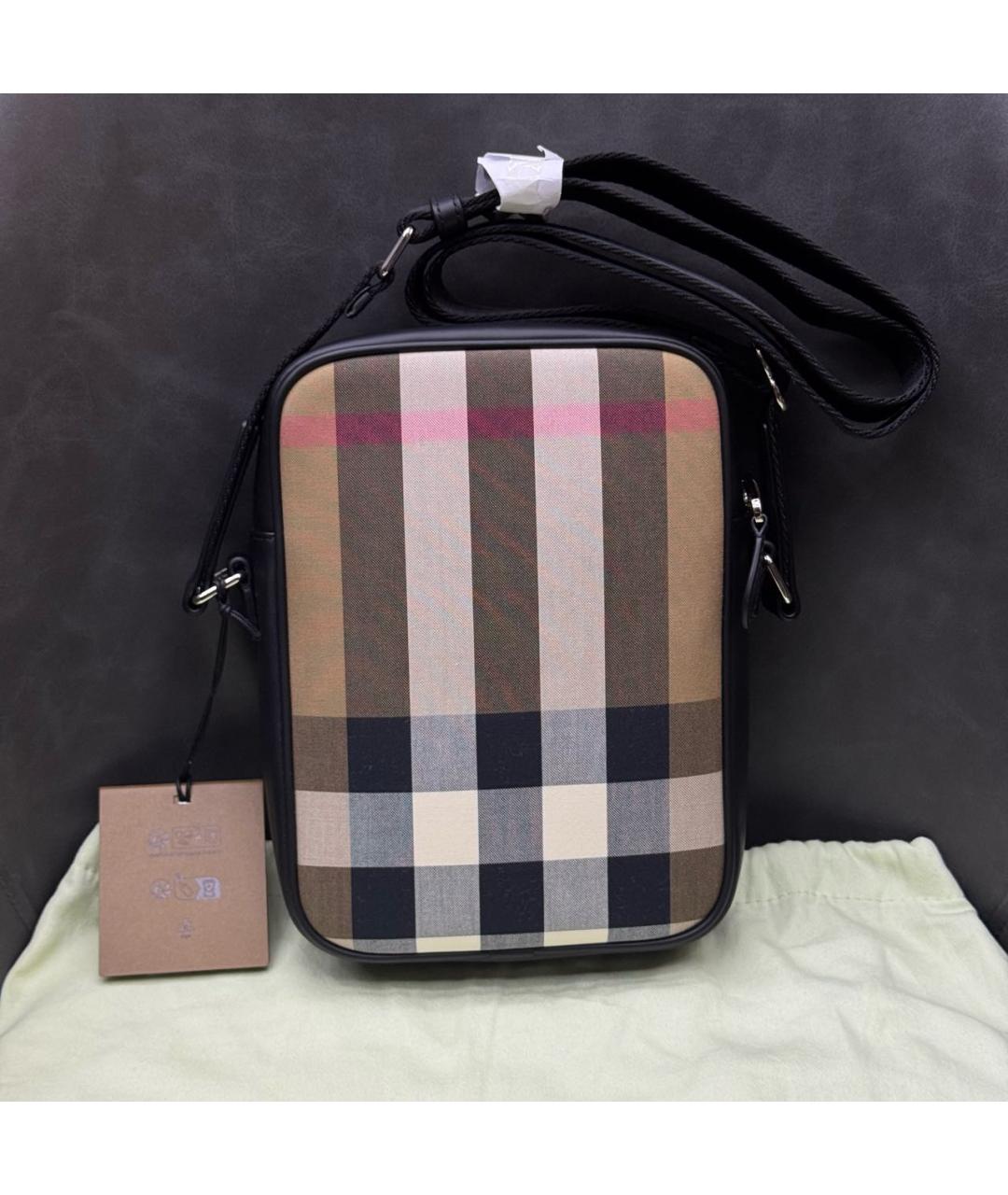 BURBERRY Бежевая сумка на плечо, фото 6