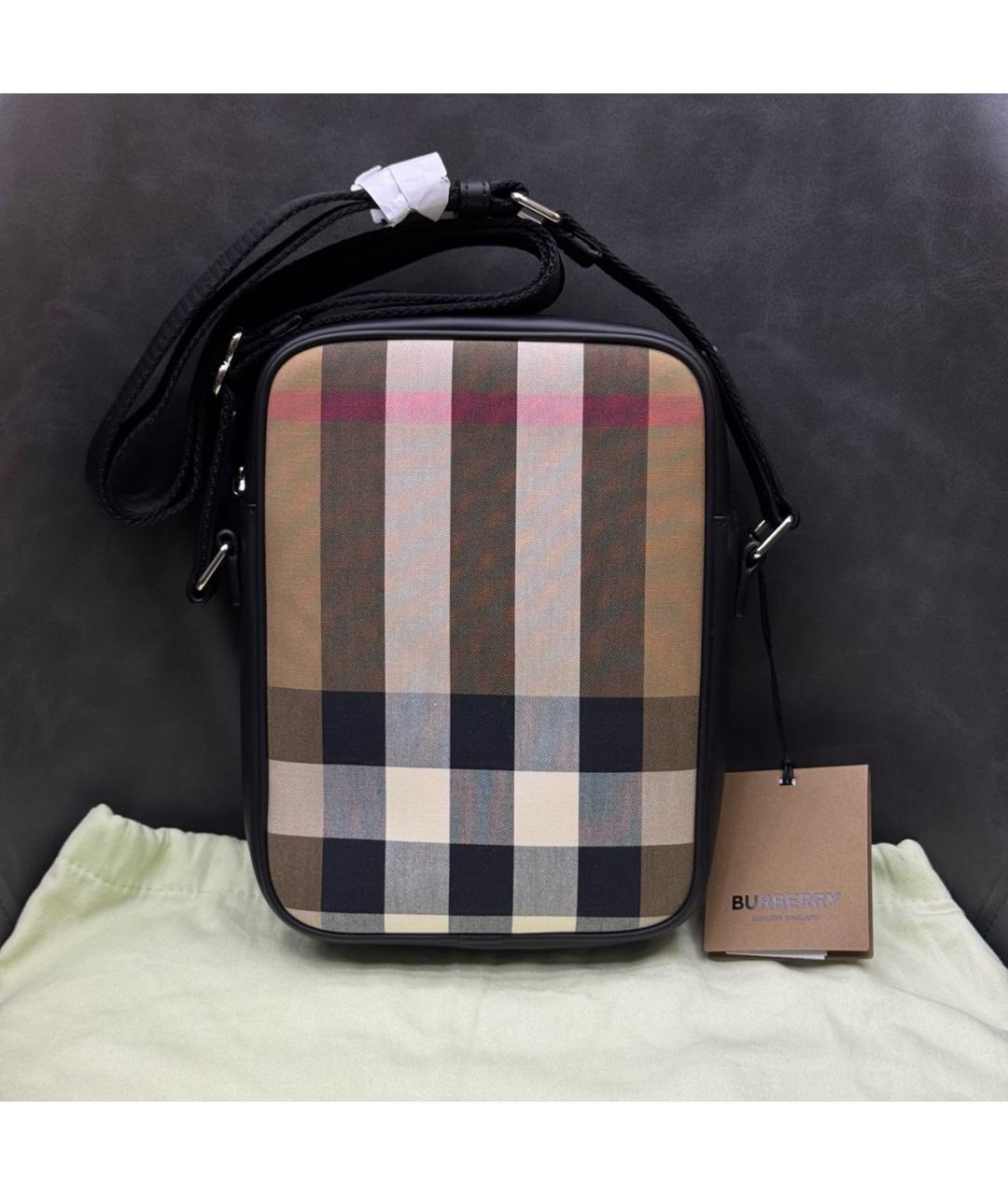 BURBERRY Бежевая сумка на плечо, фото 5