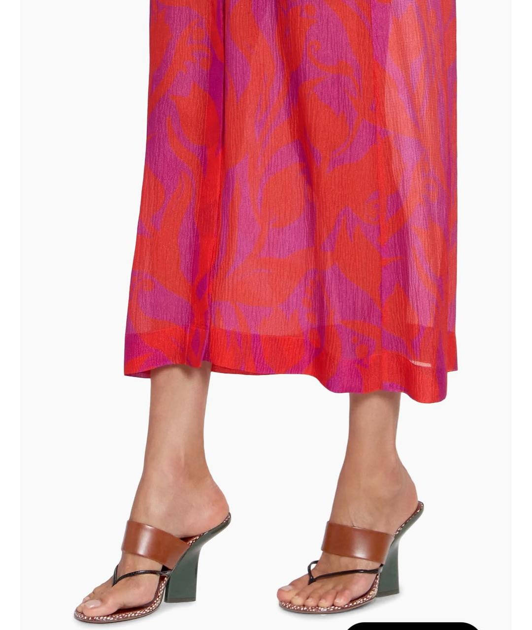 DRIES VAN NOTEN Коричневые кожаные мюли, фото 5