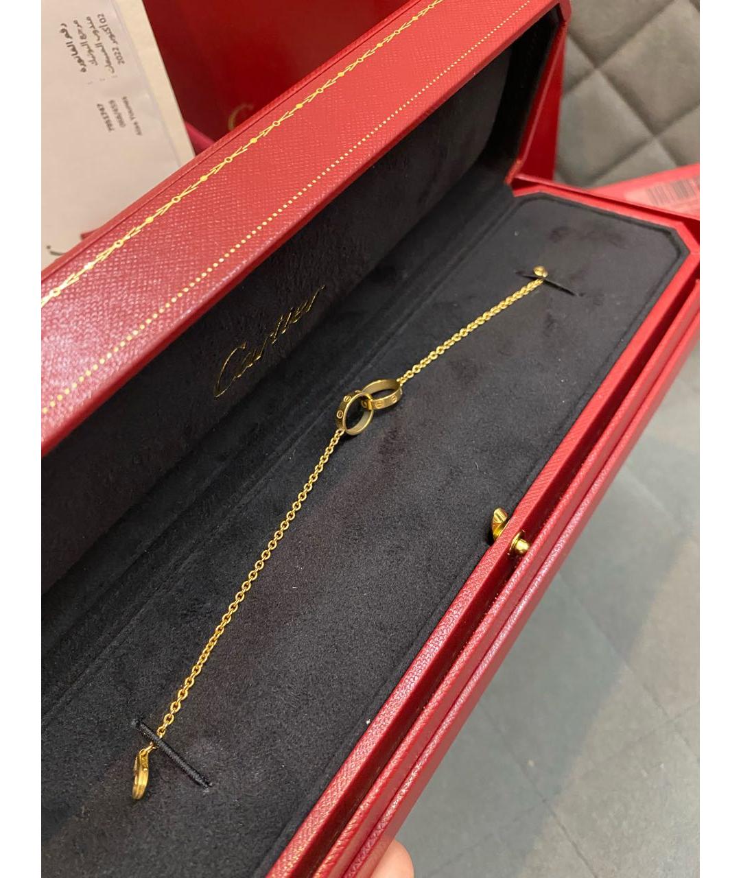 CARTIER Золотой браслет из желтого золота, фото 7