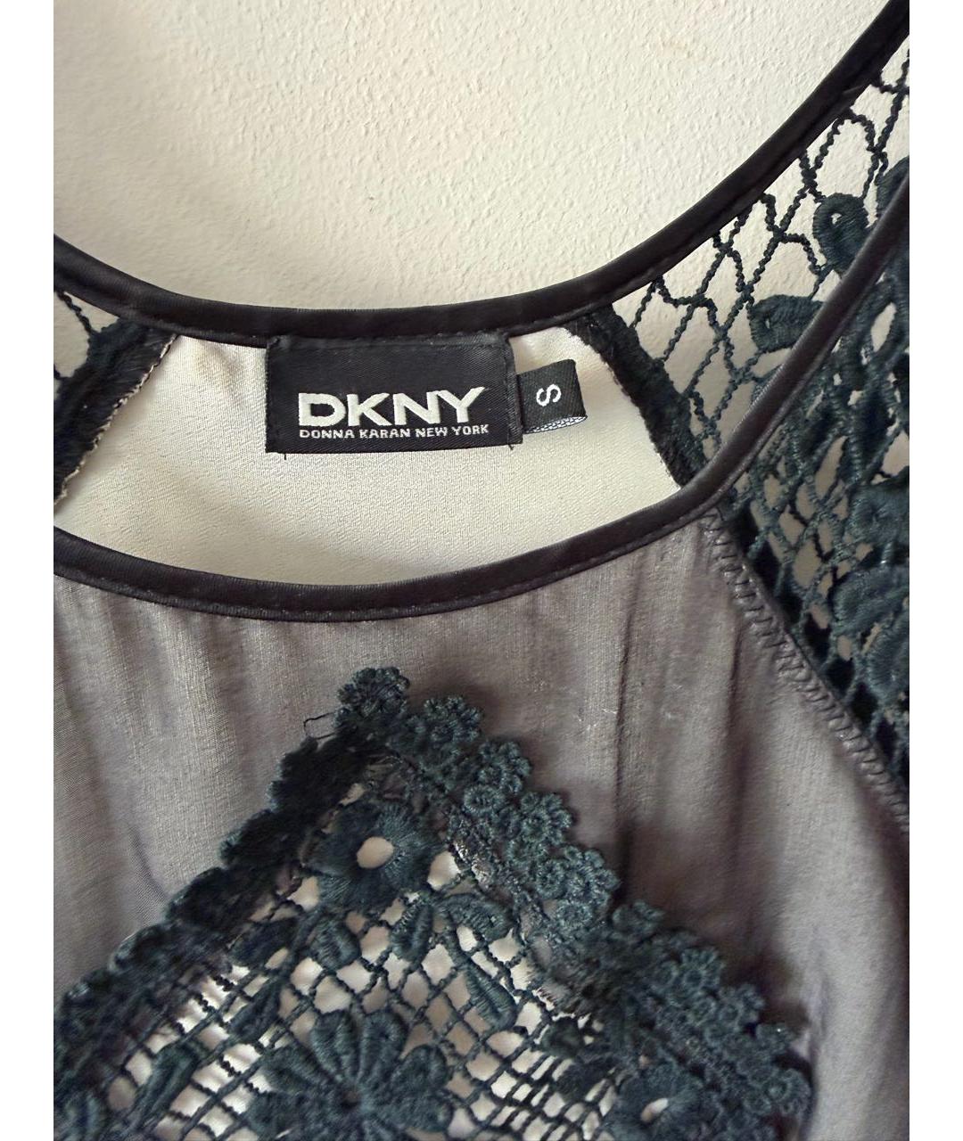 DKNY Черное повседневное платье, фото 3