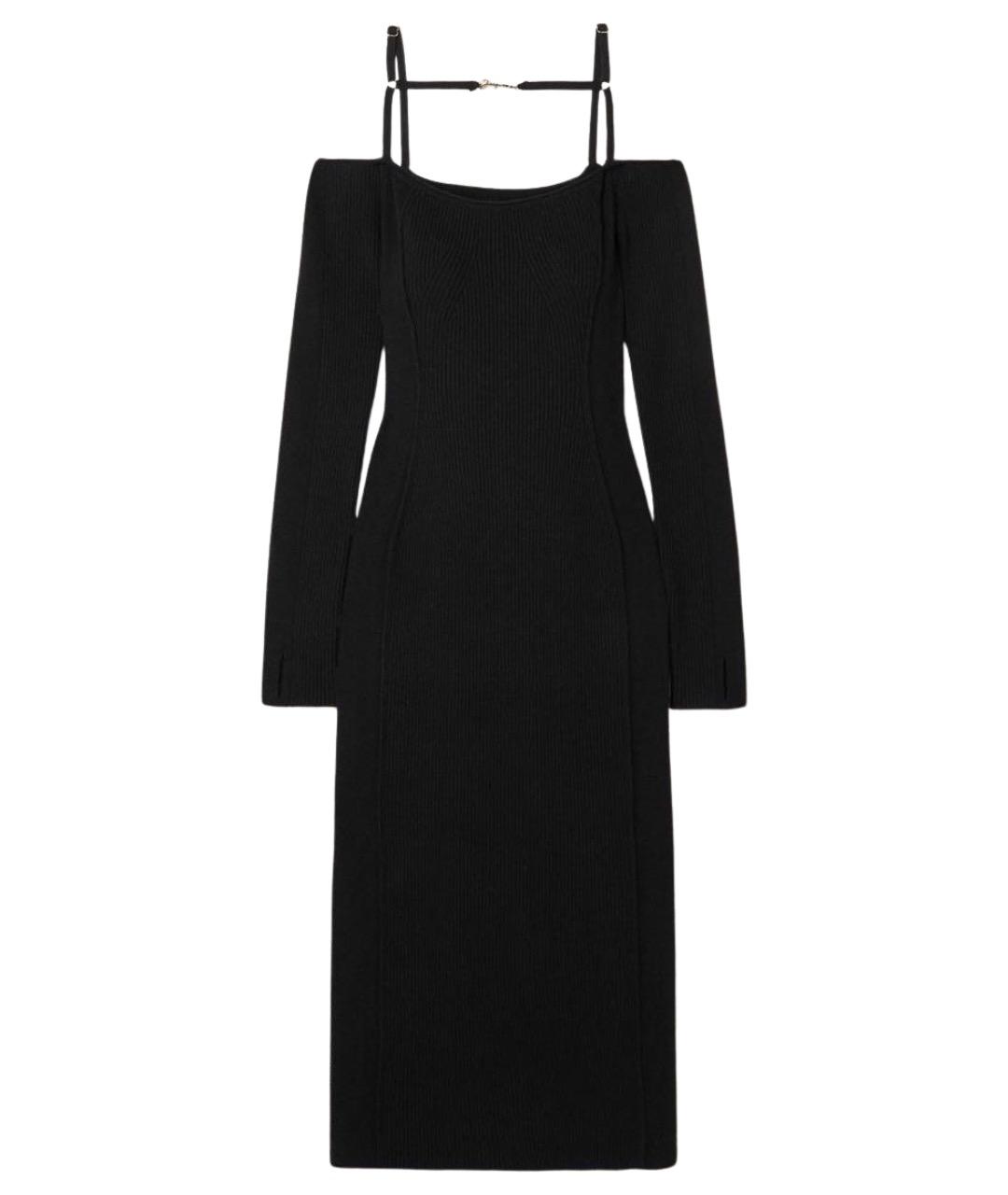 JACQUEMUS Черное коктейльное платье, фото 1
