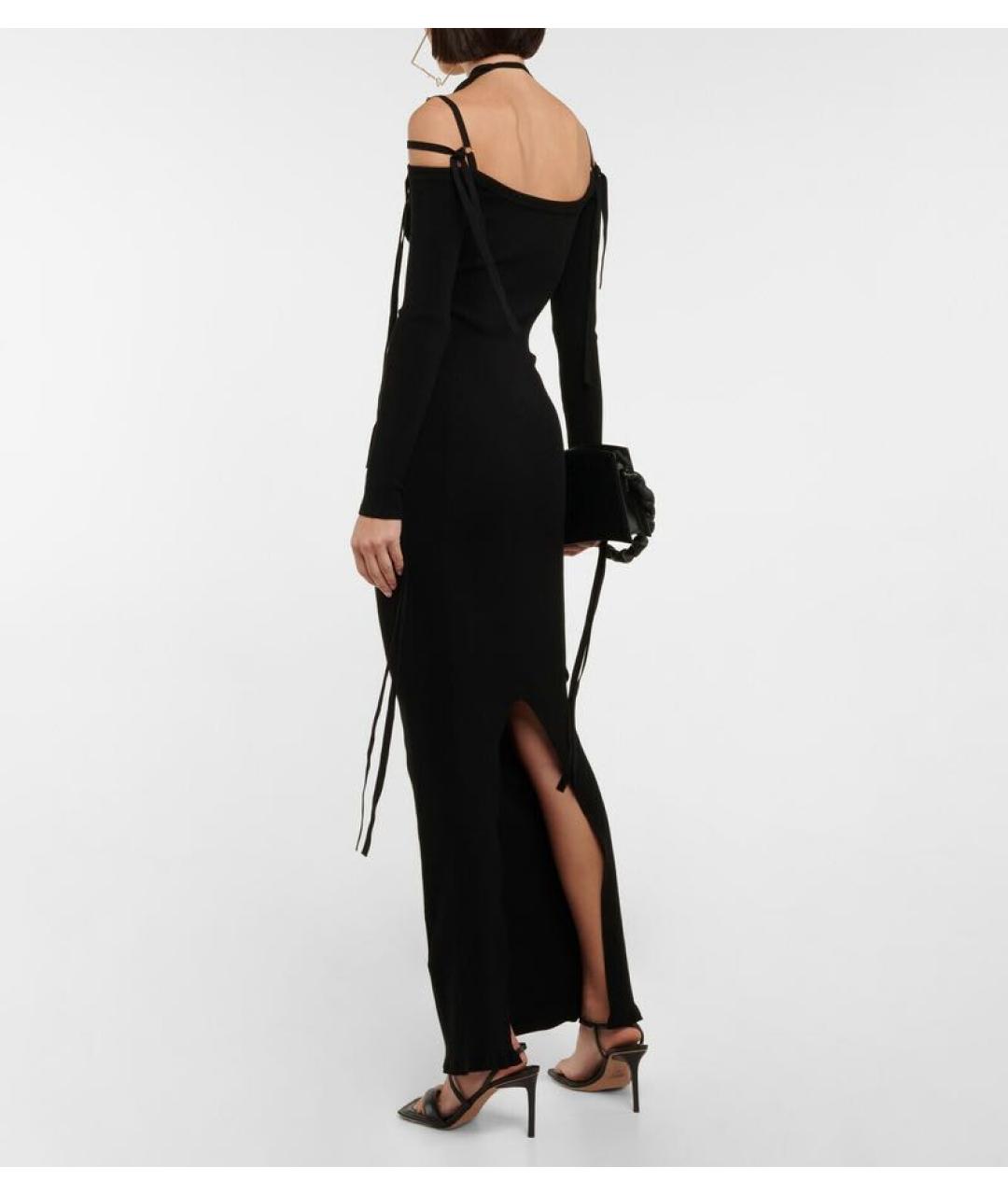 JACQUEMUS Черное коктейльное платье, фото 3