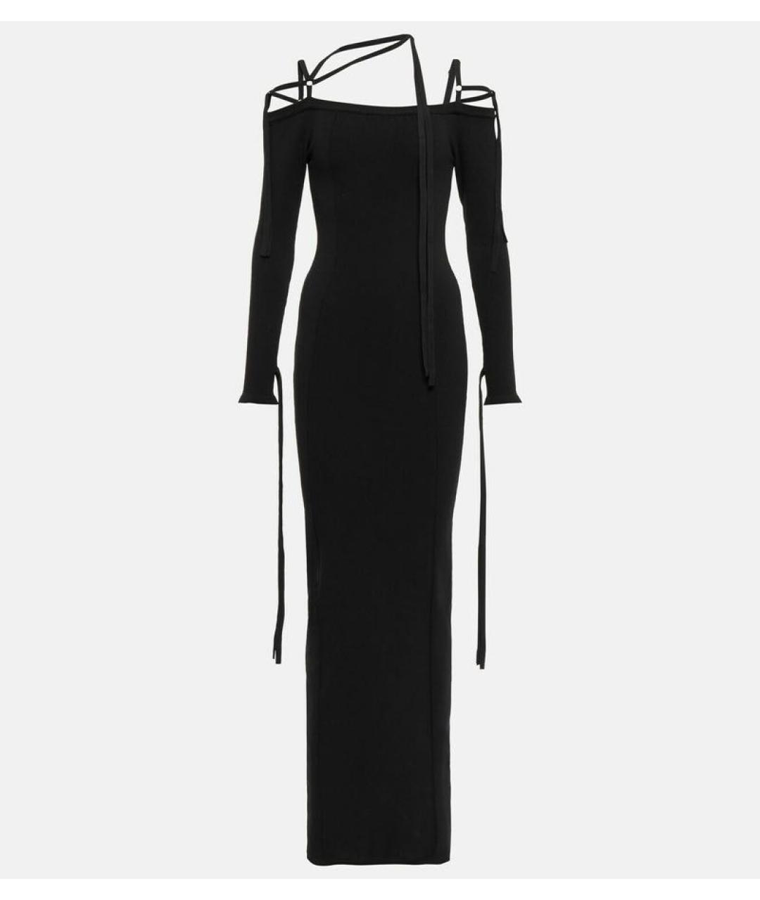 JACQUEMUS Черное коктейльное платье, фото 6