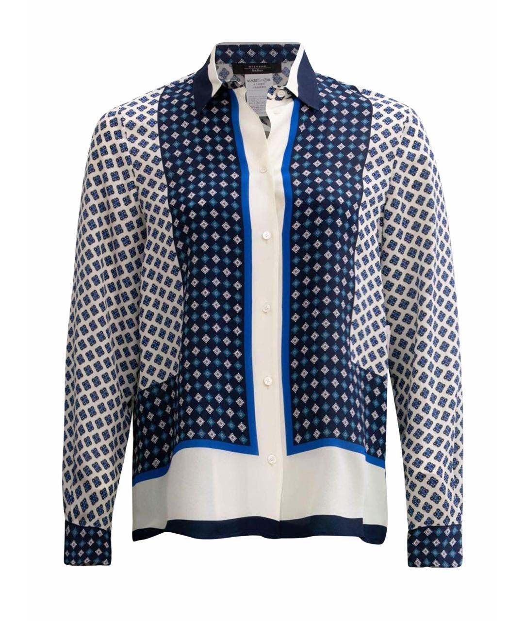 WEEKEND MAX MARA Мульти шелковая блузы, фото 1