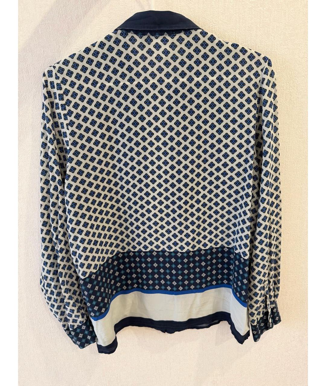 WEEKEND MAX MARA Мульти шелковая блузы, фото 5