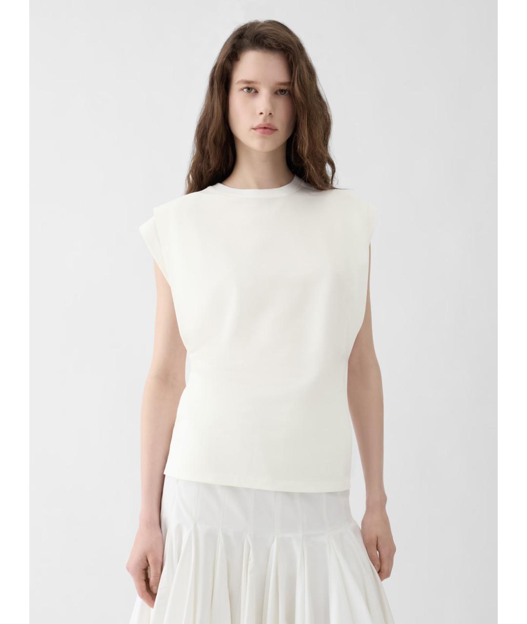 JACQUEMUS Белая футболка, фото 3