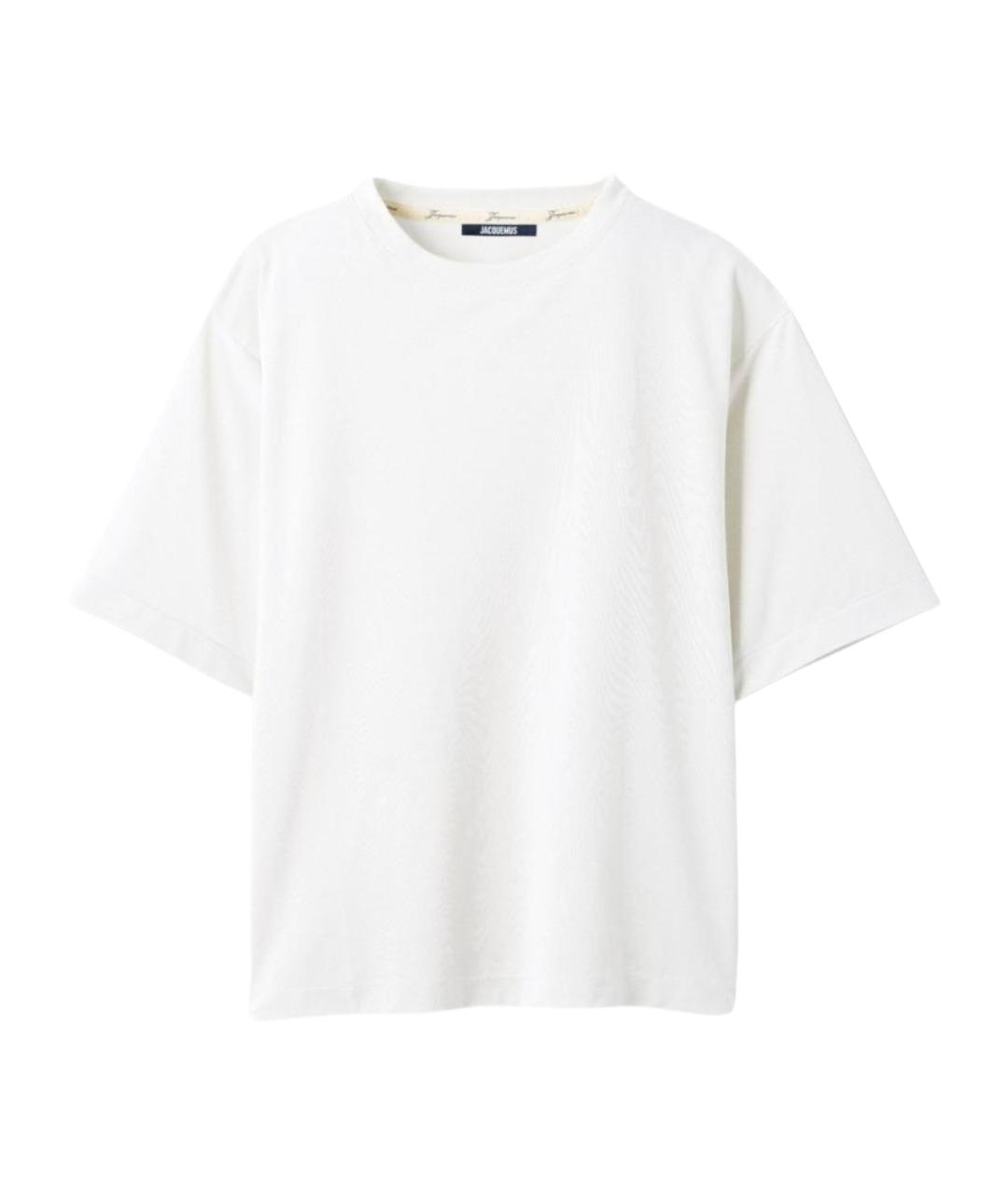 JACQUEMUS Белая футболка, фото 1