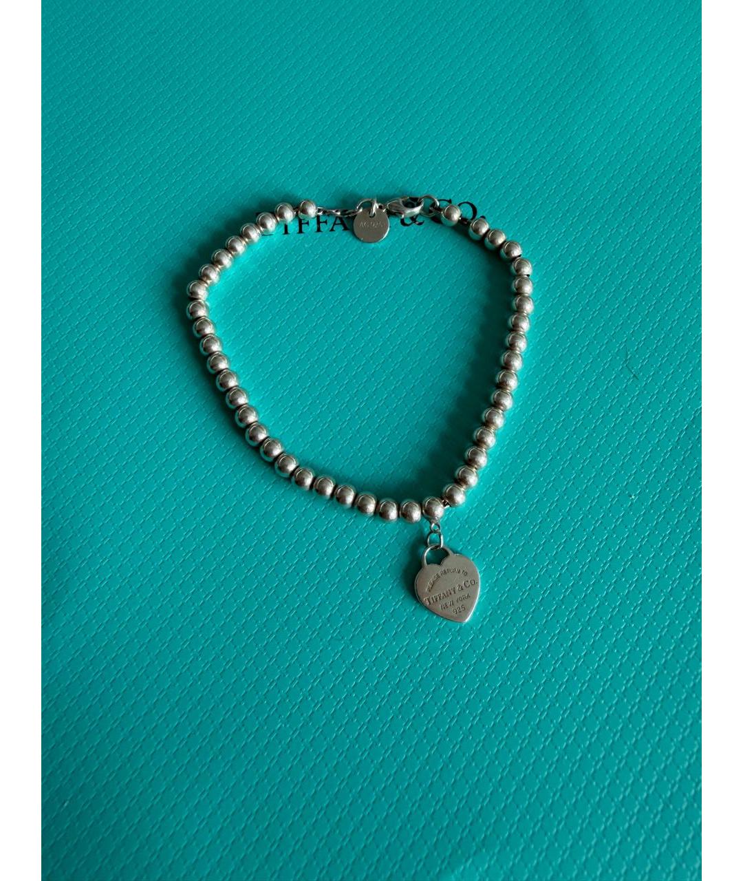 TIFFANY&CO Серебряный серебряный браслет, фото 6