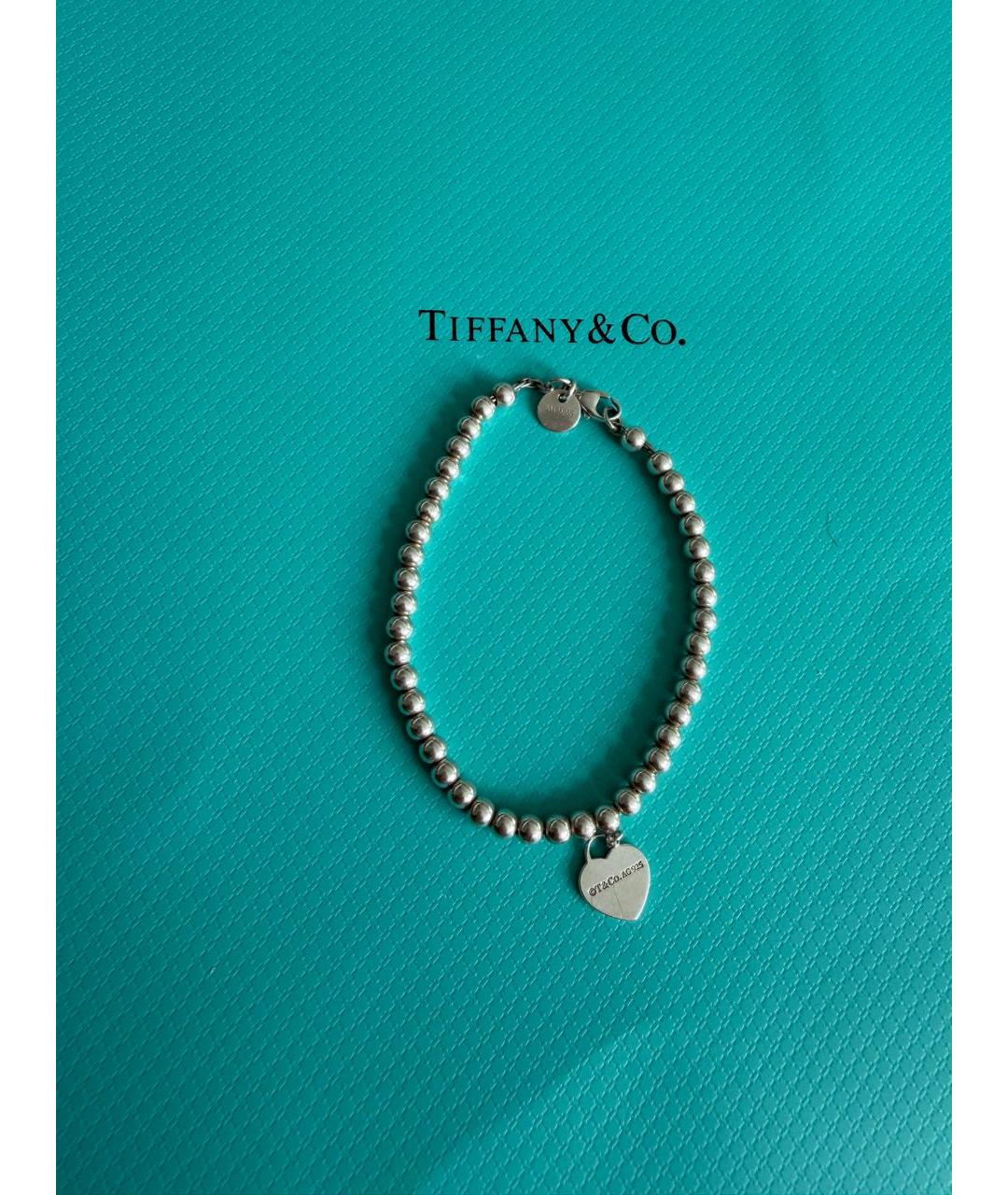 TIFFANY&CO Серебряный серебряный браслет, фото 2