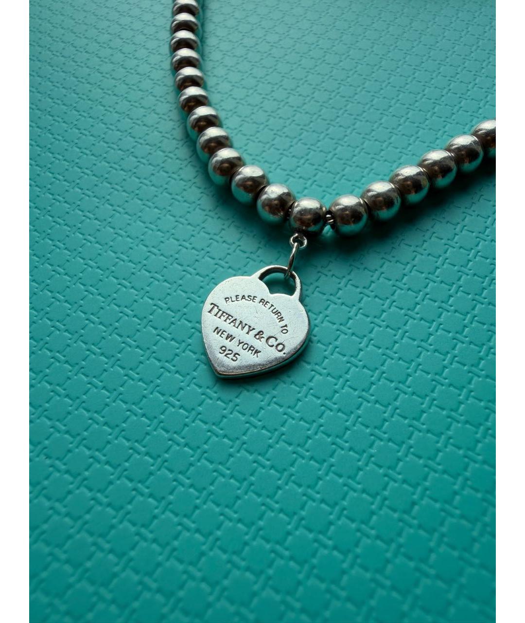 TIFFANY&CO Серебряный серебряный браслет, фото 8