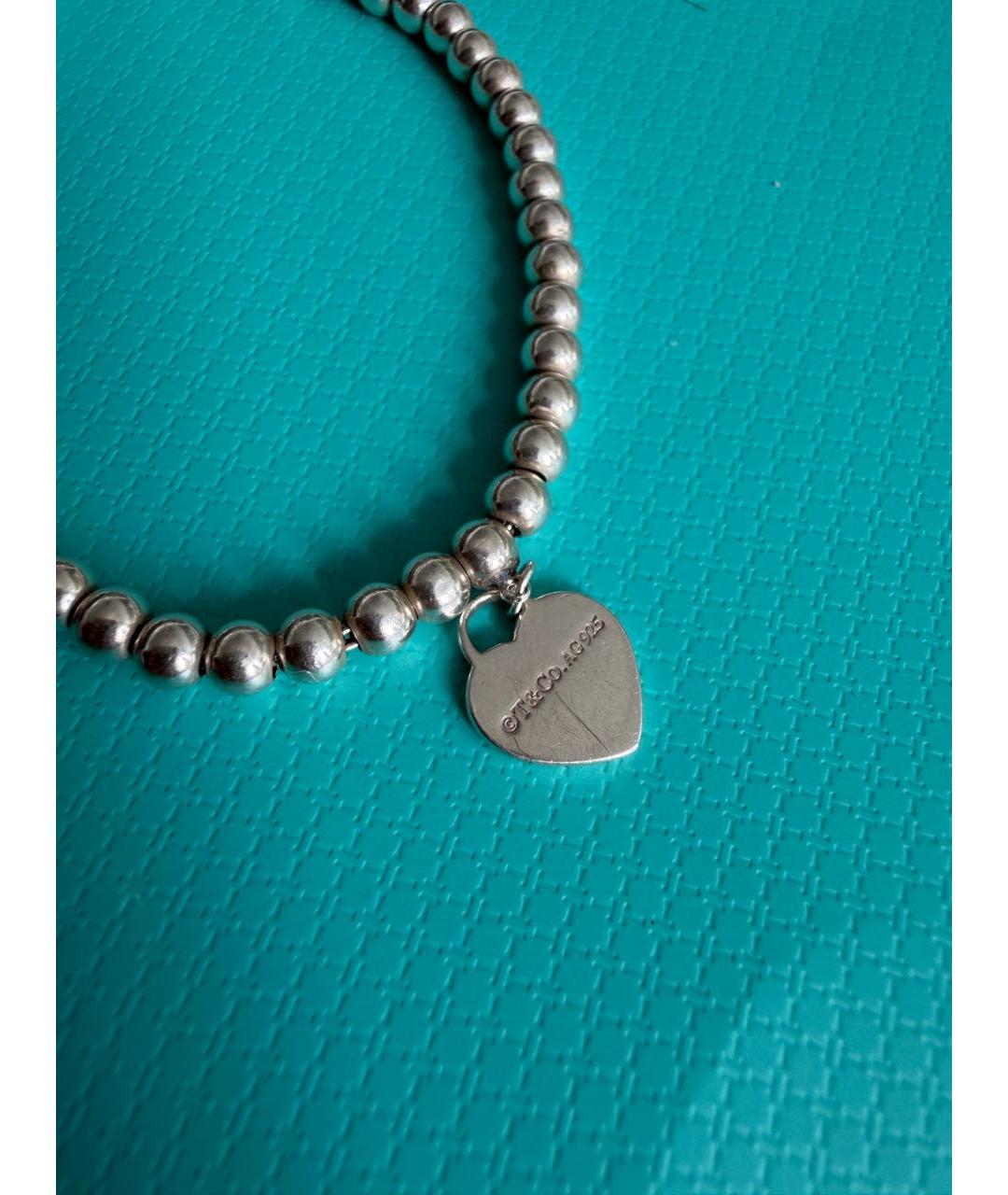 TIFFANY&CO Серебряный серебряный браслет, фото 7