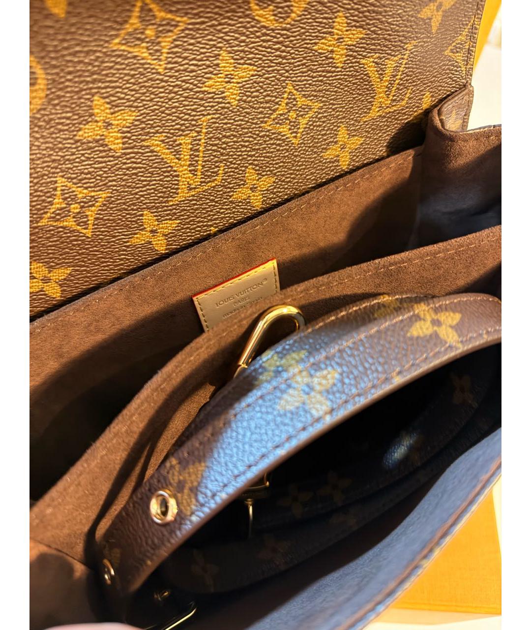 LOUIS VUITTON Коричневая сумка через плечо, фото 3