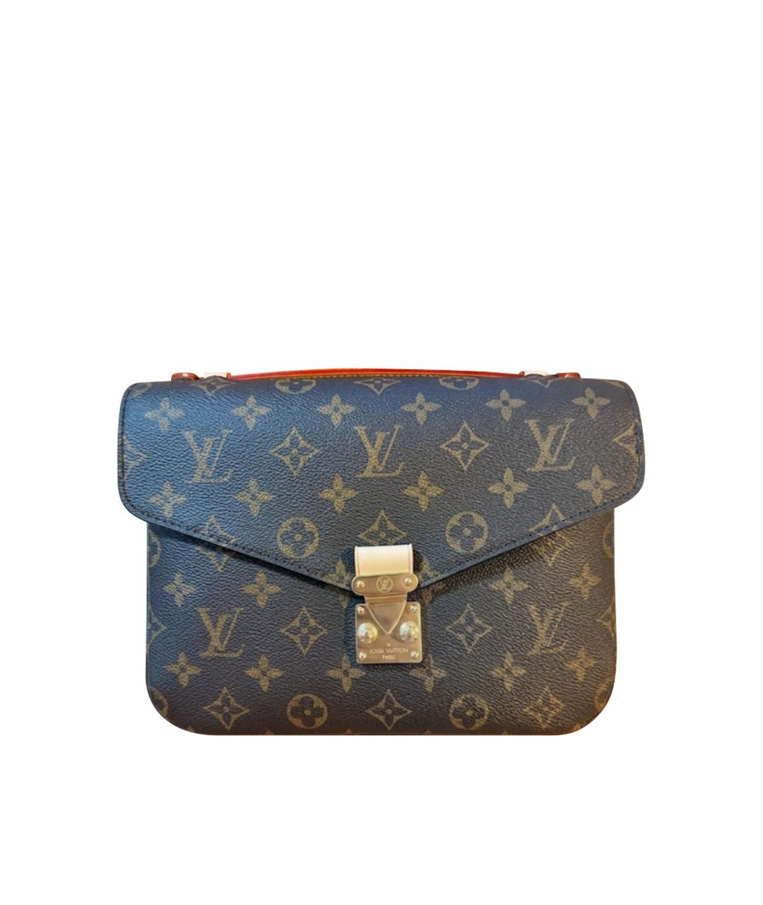 LOUIS VUITTON Коричневая сумка через плечо, фото 1