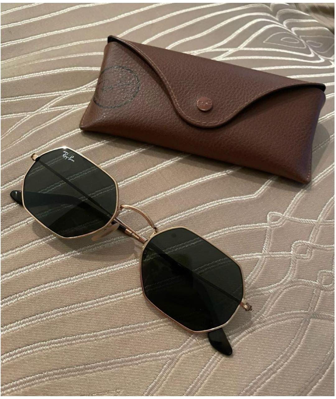 RAY BAN Металлические солнцезащитные очки, фото 8
