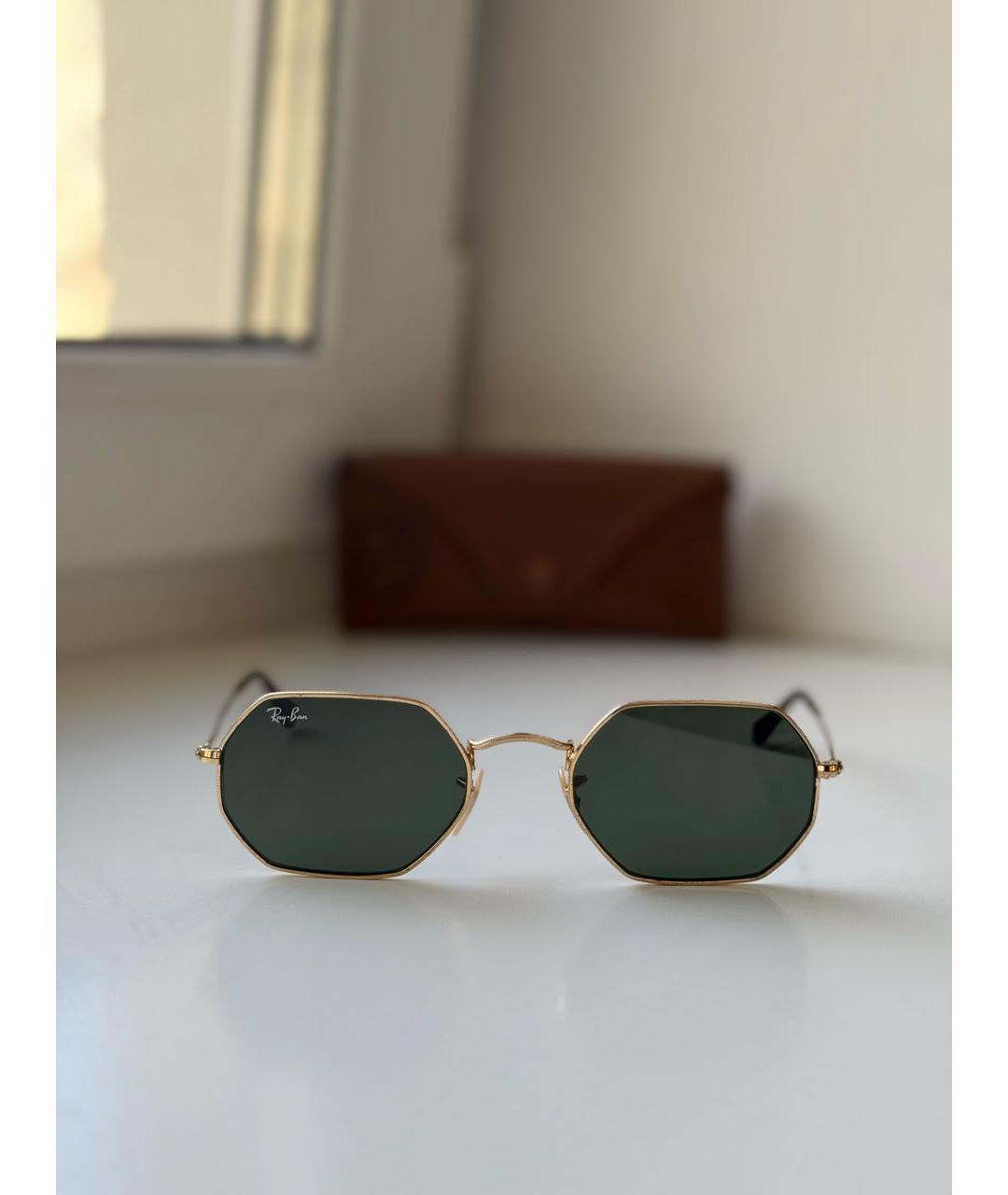 RAY BAN Металлические солнцезащитные очки, фото 3