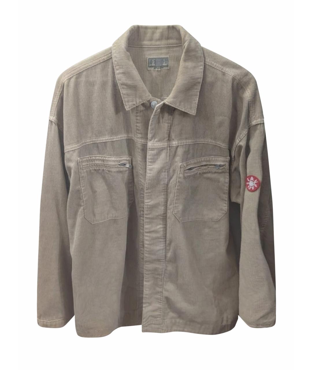 CAV EMPT Бежевая хлопковая кэжуал рубашка, фото 1