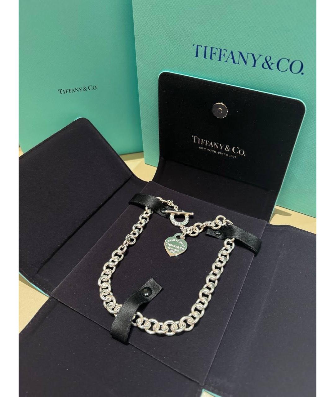 TIFFANY&CO Серебряная серебряная подвеска, фото 4