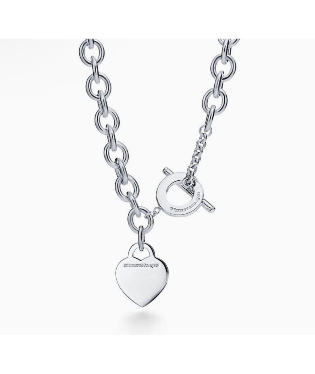 TIFFANY&CO Серебряная серебряная подвеска, фото 2