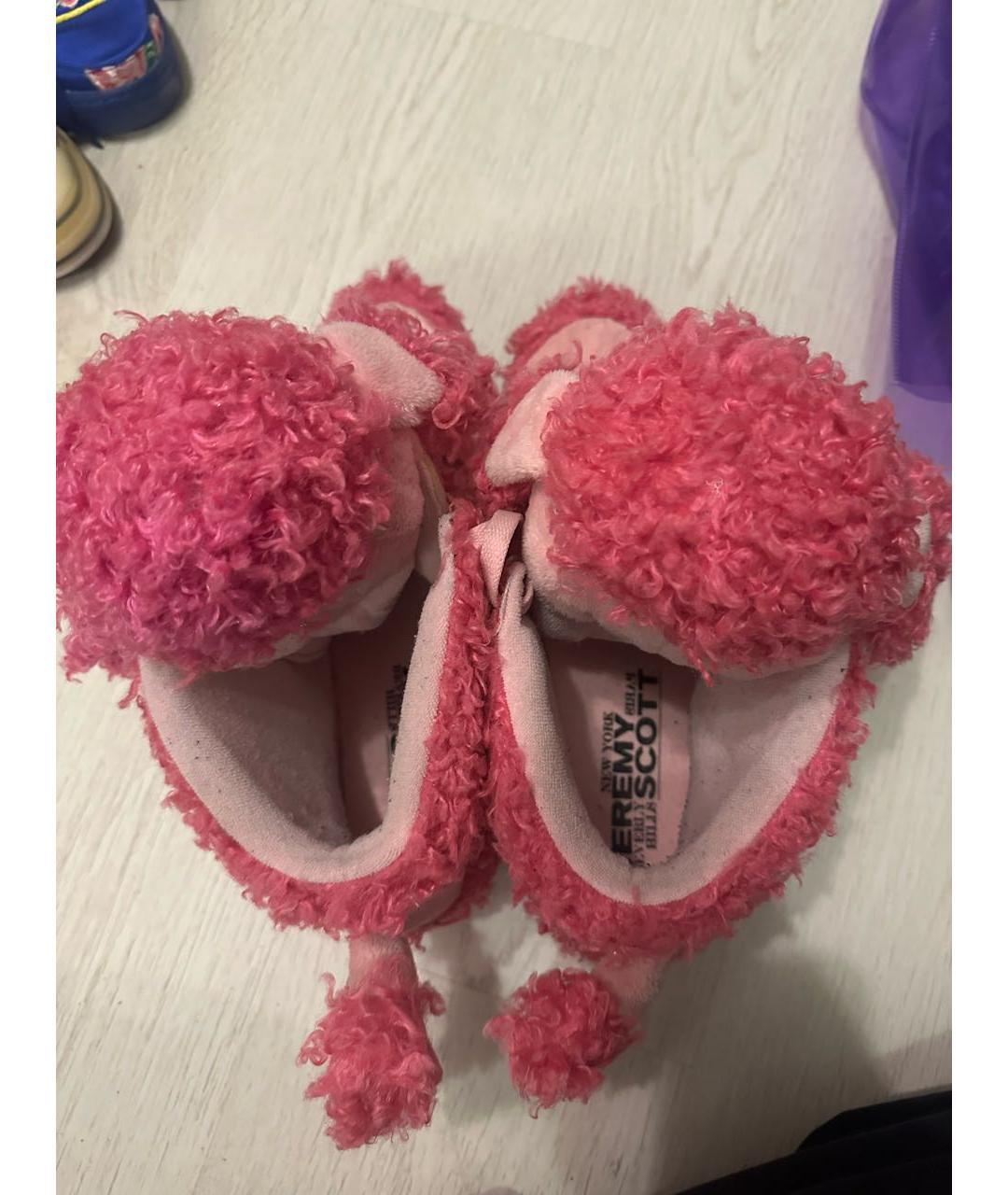 ADIDAS Розовые высокие кроссовки / кеды, фото 3