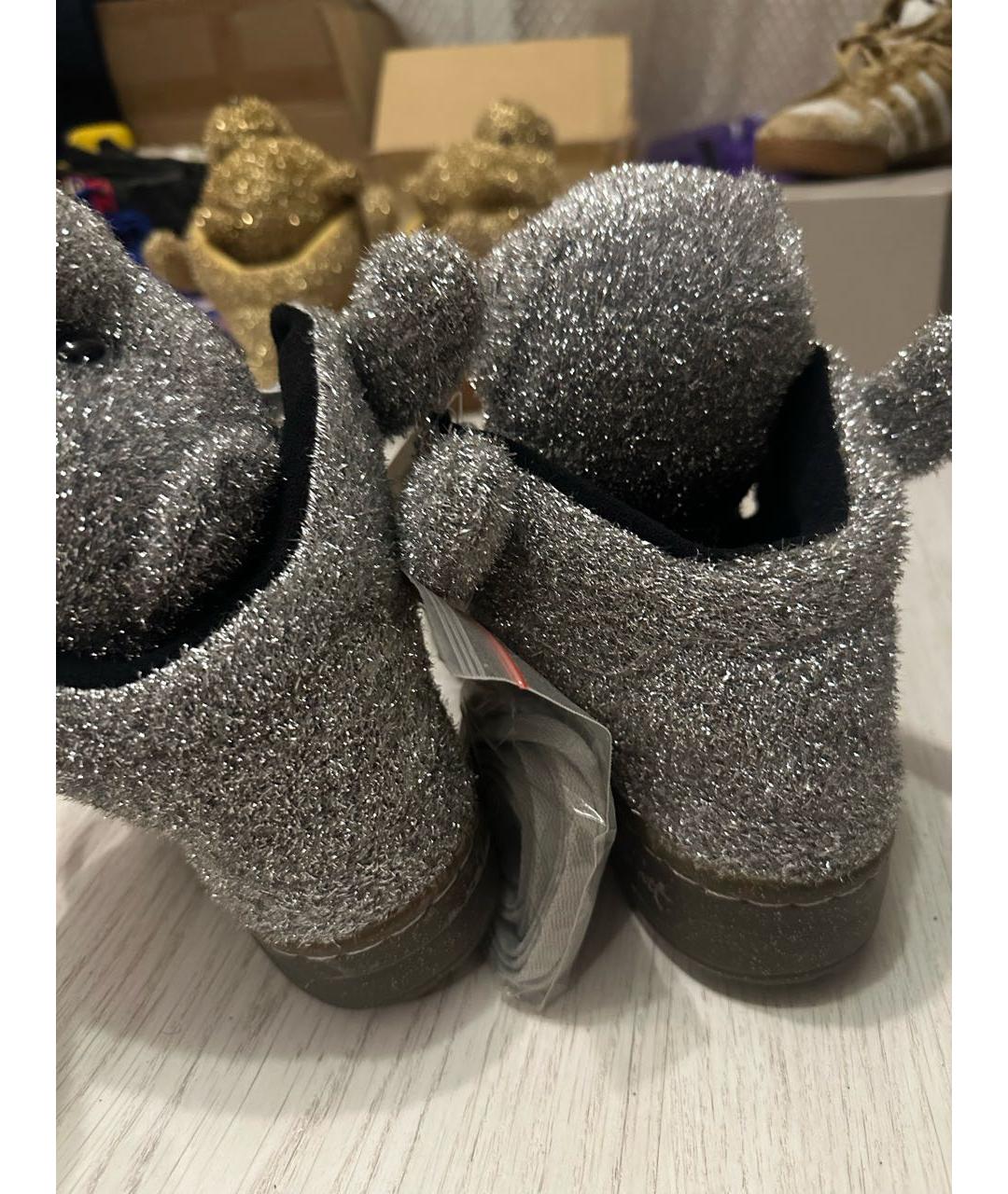 ADIDAS Серебряные высокие кроссовки / кеды, фото 4