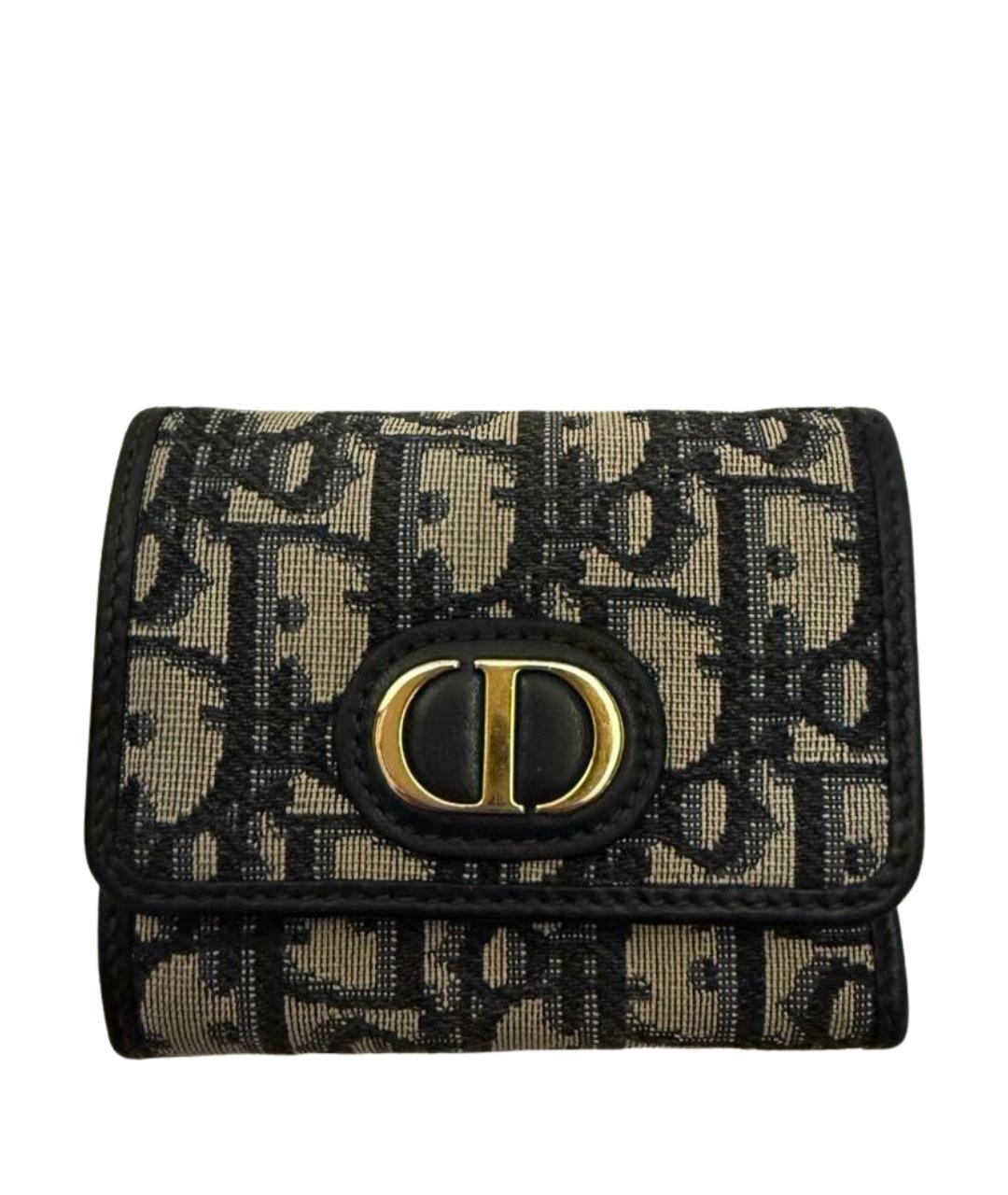 CHRISTIAN DIOR Темно-синий кошелек, фото 1