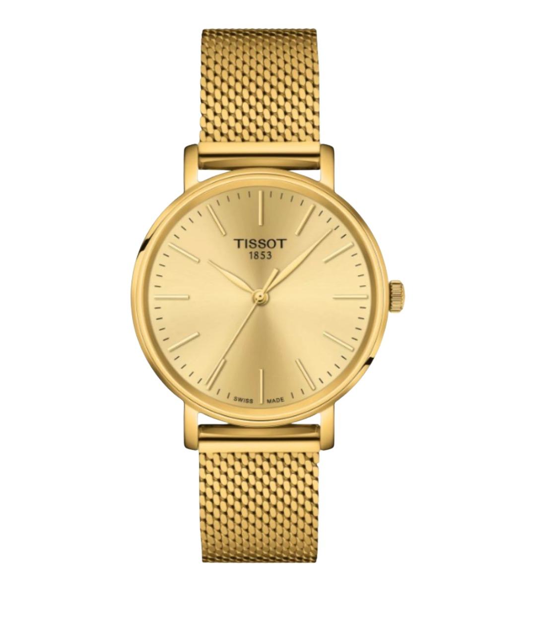 TISSOT Золотые позолоченные часы, фото 1